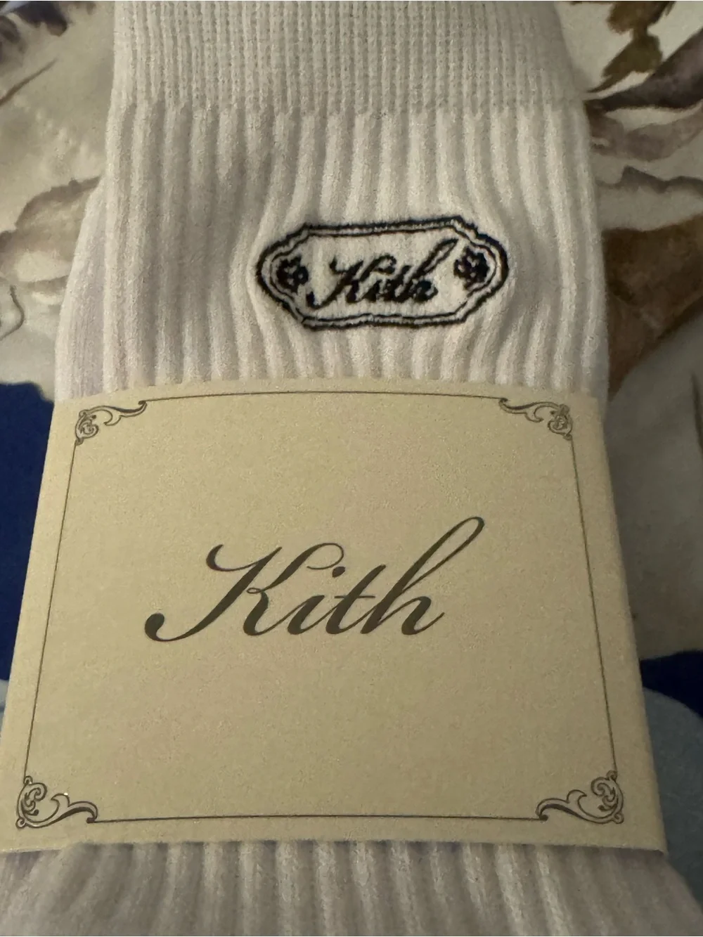 KITH limited edition 3 crew socks ✅